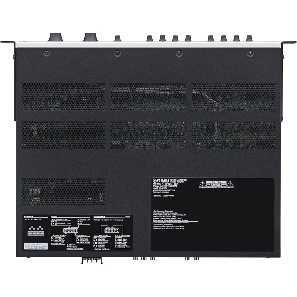 Yamaha Yamaha Class-D power amplifier with mixing function MA2120