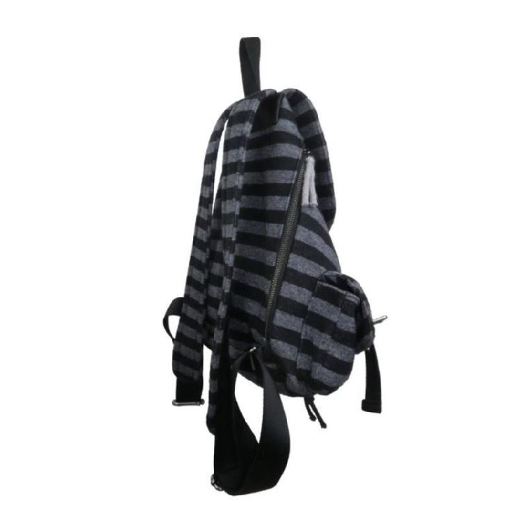 Sac à dos scolaire pour étudiants Sac à dos à rayures rétro Sacs à dos de voyage Sacs à dos de jour grande capacité Sac à dos de voyage pour filles