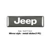 3D Metal Sticker Car Logo Rear Trunk Body Emblem Stickers Decal For Jeep Grand Cherokee Patriot Renegade Compass Wrangler AMR1