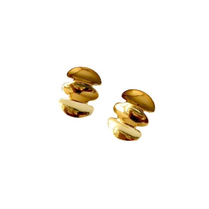Stud Earrings Cold Wind Ins Niche Design Sense High-end Exquisite Fashion Jewelry Earrings Korean Style