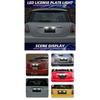For Mini Cooper R56 R57 R58 R59 R50 R52 R53 LED License Plate Light 2PCS White Car Number Lamp Error Free OEM#:51132756227