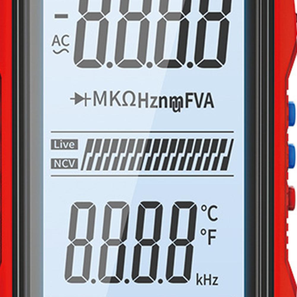 Digital Multimeter Tester Auto Range Portable Auto Electrical Capacitance Meter Multimeters Measurement Analysis Instruments