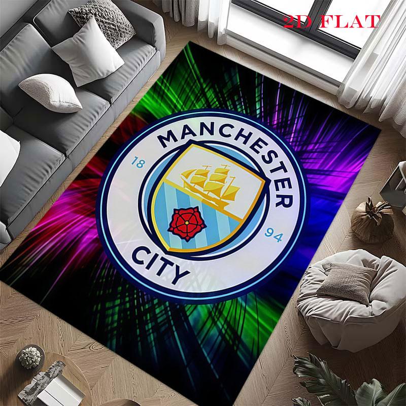 Elite MCFC Selectie Tapijt Vloerkleed voor Woonkamer Slaapkamer Huis Bank Decoratie, Kinderen spelen Antislip Vloermat