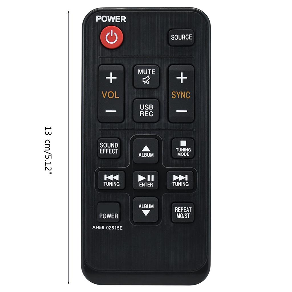 AH5902615E Remote for Soundbar Speaker TW-J5500 TW-J5500/ZA TW-J5500/ZX TW-J5500ZA TW-J5500/ZC Sound Bar Controller