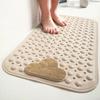 Bathroom Shower Mat Foot Massager With Non-Slip Pad Suction Cups Bathroom Mat Silicone Suction Cup Massage Brush For Bathroom