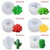 Mi Song Succulent Candle & Soap Silicone Mold for DIY Aromatherapy & Epoxy Crafts