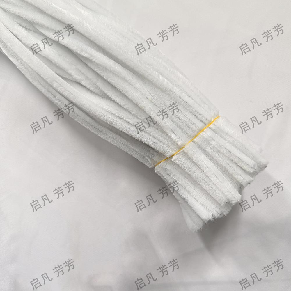 8mm Macaron Color Encrypted Twist Ties Chenille Stems for DIY Toys