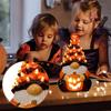 Halloween Dwarf Decoration With Light, Dwarf Lamp, Halloween Gnome Decorations,Suitable For Desks And Porches