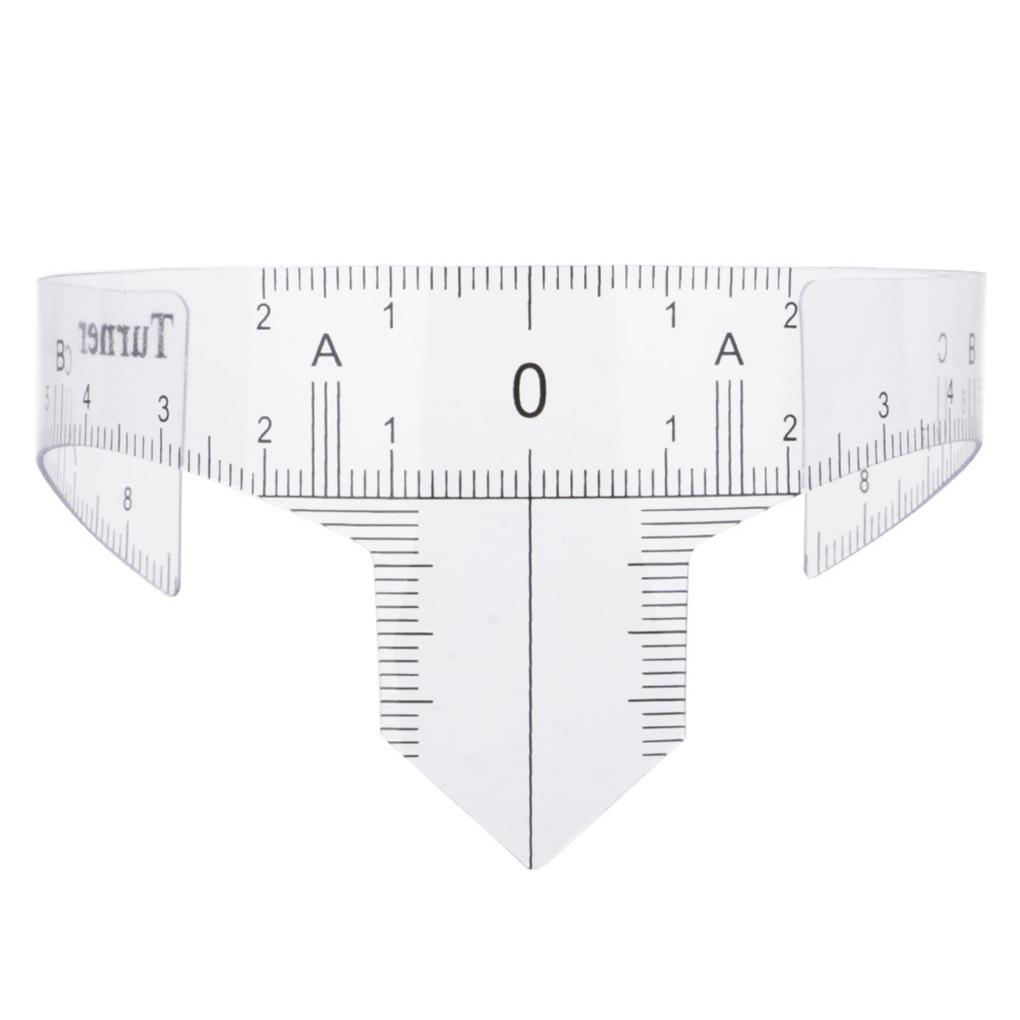 

Эластичная линейка для бровей, измерительный инструмент, направляющая линейка для бровей, женские и мужские гаджеты для макияжа, принадлежности no.01