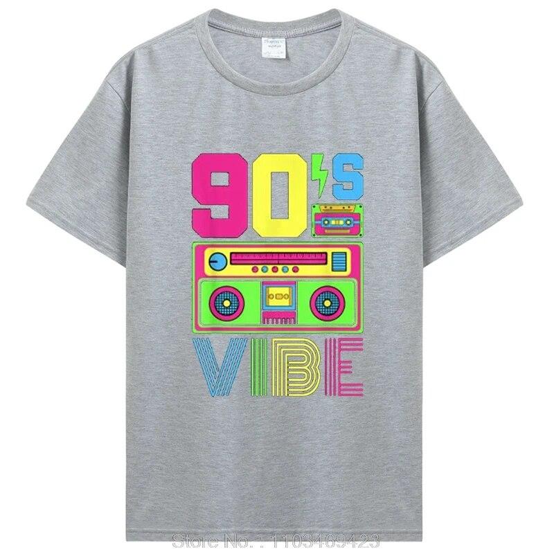 90s Vibe 1990 Styl Móda 90s Téma Oblečení Devadesátková Kostým Tričko Vtipné Grafické Tričko Topy Dámská Móda Oblečení Oversized