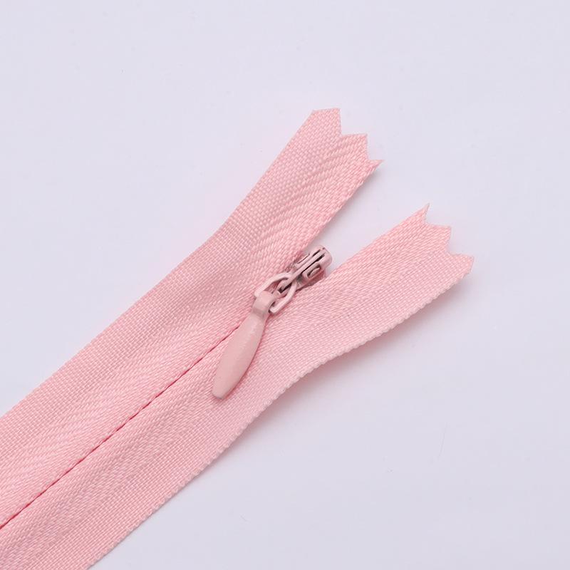 Color No. 3 Nylon Closed-End Zipper for Cushions, Pillows, and Dresses - Home Textiles & Clothing Accessories