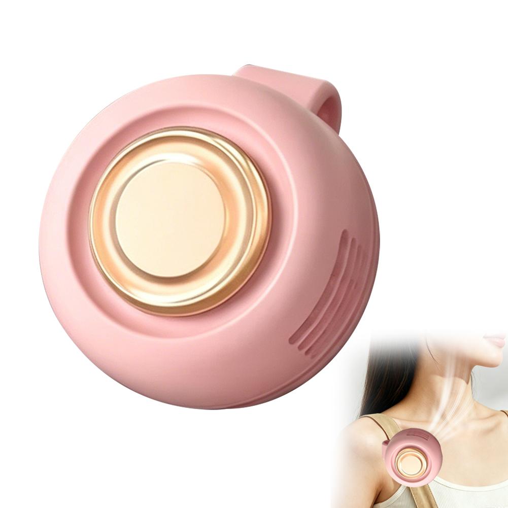 New Mini Portable Clip Fan Handheld Fan Waist Hanging Leafless Fan Small Whirlwind Fan For Daily Outdoor Travel Camping