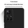 HotFire Phone Case for Xiaomi Redmi Note 11 5G Version, Full Lens Protection Upgraded Matte Anti-Drop Thin Silicone Soft Case