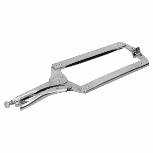 Locking Pliers, 18-inch C-Clamp Locking Pliers, for Carpentry, Woodworking, Welding, Fixing, Rust Prevention