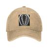 Dark Horse Mustang Abzeichen Gewaschene Jeans Kappe Lässige Baseballkappen Verstellbarer Hut Sommer Unisex Baseballkappen
