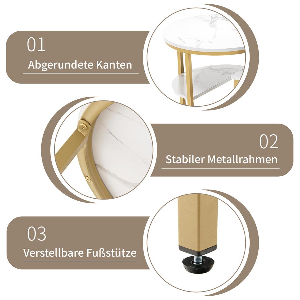 Coffee Table - Gold