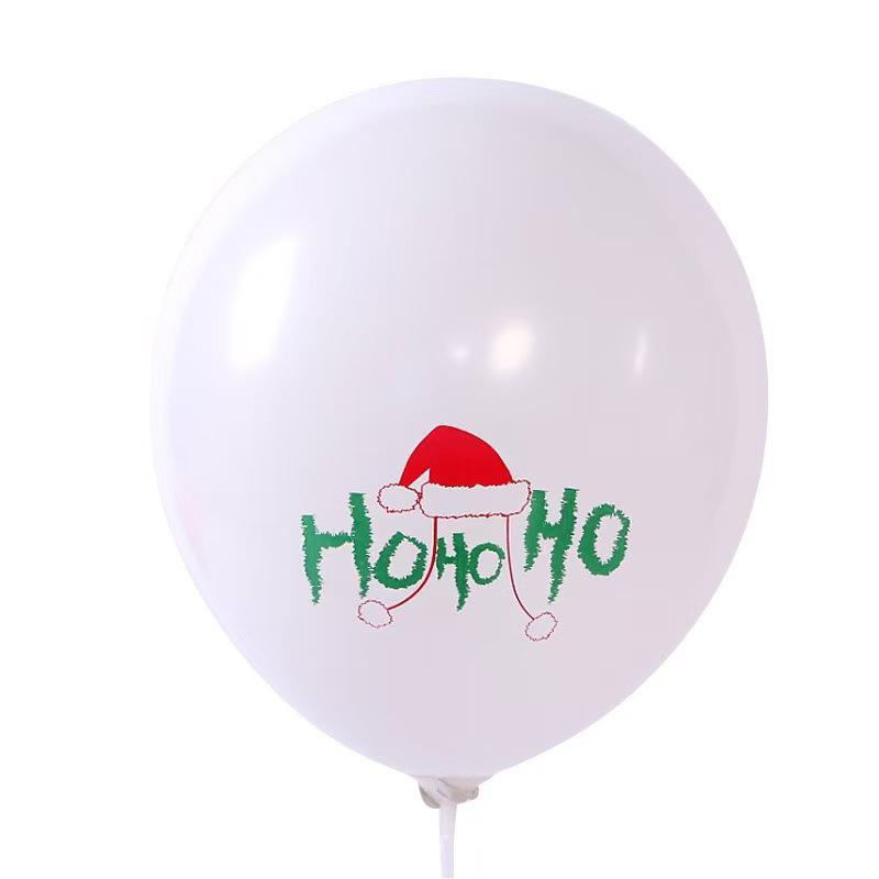 12-tums Förtjockade Snöflinga Julballonger för Dekorationer & Evenemang