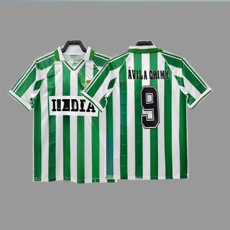 Retro jersey football jersey classic nostalgic replica Betis Rodriguez long Retro jersey