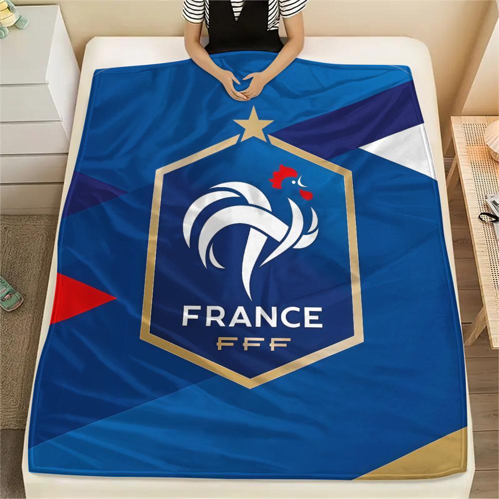 France National Football Team2 Flannel Blanket, High Quality Comfortable for All Seasons, Home Decor, Warmth and Comfort