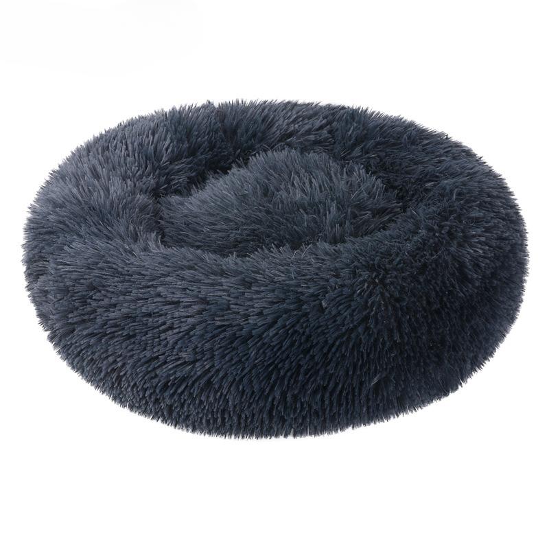 Pet Supplies Plush Winter Round Dog Mat
