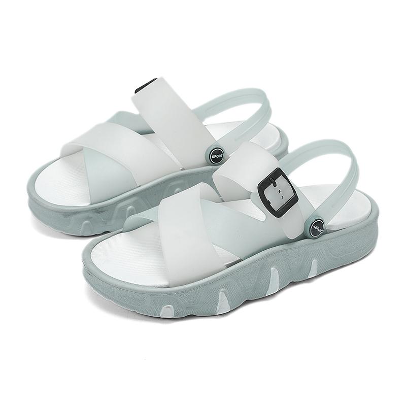 Hot Sale Fashion Men Summer Sandals 2025 Rubber Jelly Shoes Men Designer Slippers Flat Platform Sandals Men Sandalias Hombre