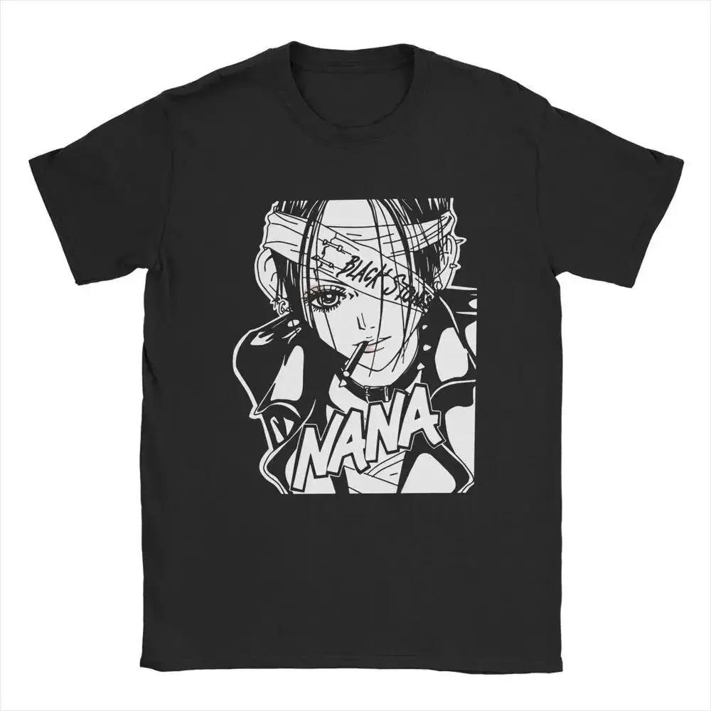 NANA Osaki T Shirt Casual Harajuku Streetwear Japanese Clothes T Shirt Fashion Rock Punk Short Short Sleeves Plus Size Loose Tee