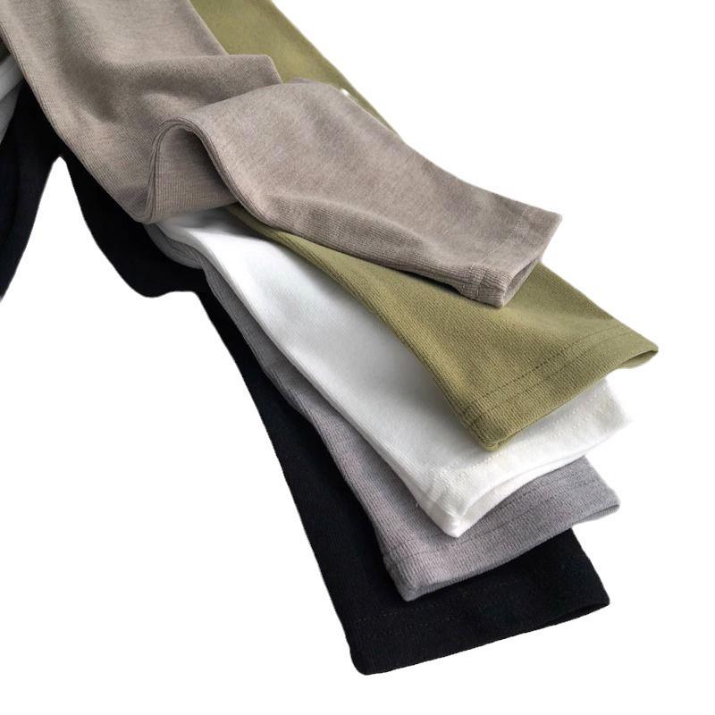 Dámský sametový top s dlouhým rukávem s výšivkou slona - Kulatý výstřih, Volný střih