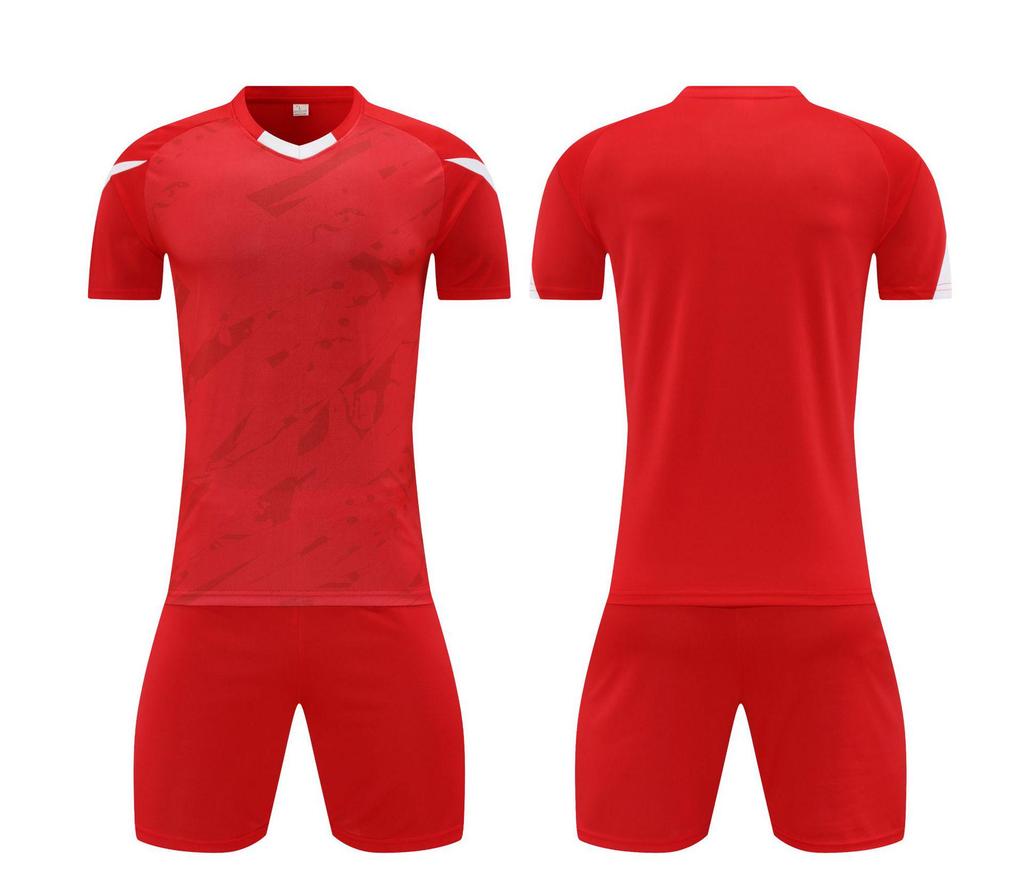 Schnelltrocknende, atmungsaktive Fußball-Trainingsuniform für Erwachsene mit individueller Nummer