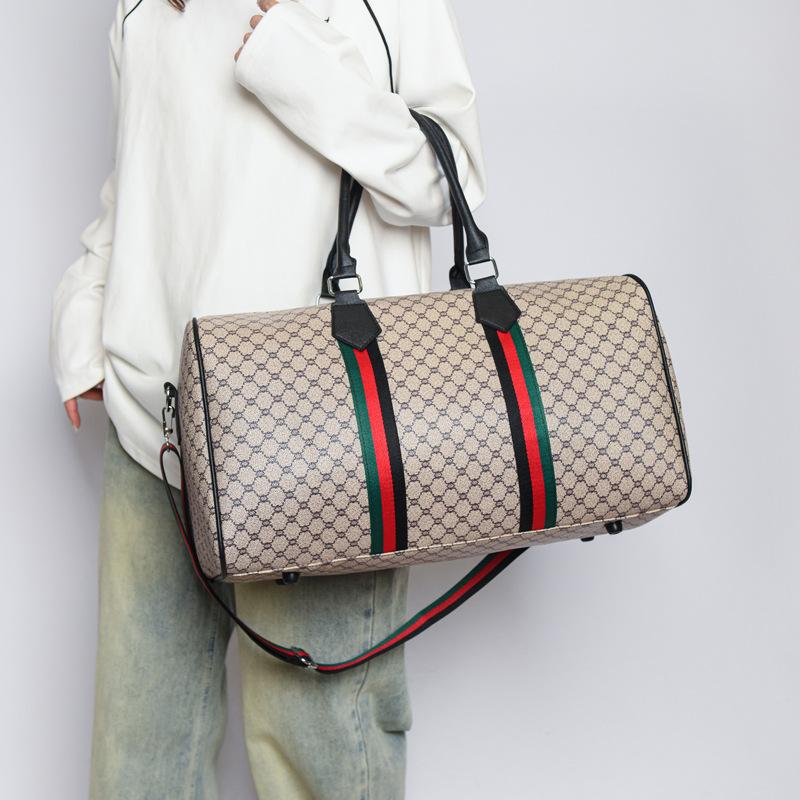 Modische Trend-Reisetaschen Großes Fassungsvermögen Europäischer und Amerikanischer Stil Tragetaschen für Kurzreisen Können zum Abdecken von Gepäck verwendet werden