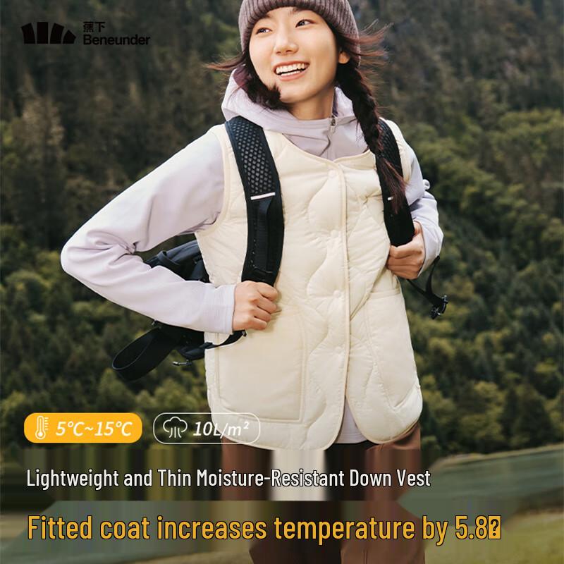 

Beneunder Women s Air Fleece Round Neck Vest L (165/88A)