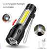 395nm UV Flashlight Blacklight Zoomable USB Rechargeable UV Light Ultraviolet Flashlight for Pet Urine Detection Resin Curing