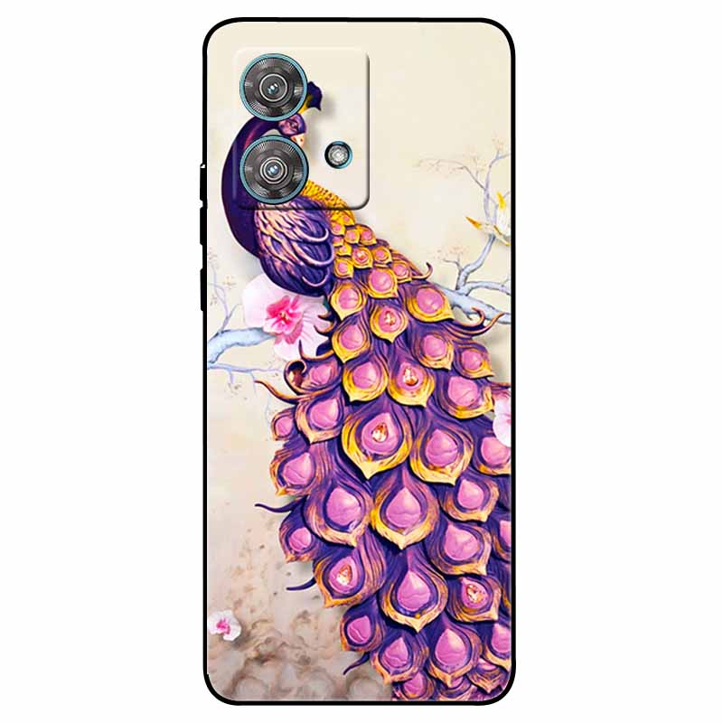 

For Moto G84 5G Case Silicon Soft Printed Cat Butterfly Phone Cover for Motorola MOTO G84 TPU Capa for MotoG84 G 84 Fashion Bag
