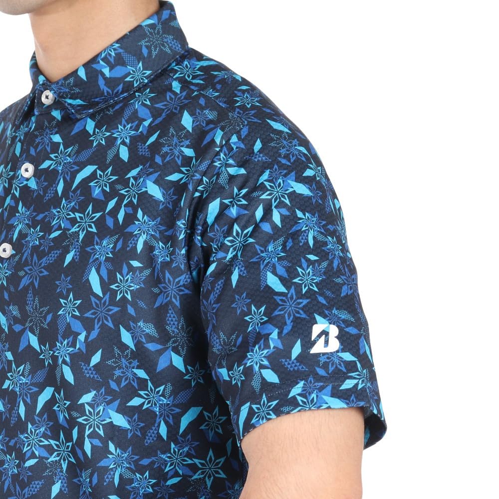 Bridgestone Golf Men's Short Sleeve Golf Shirt, Size 3GA04A, NA