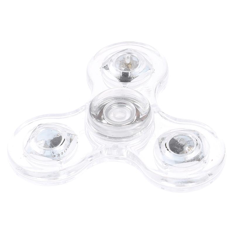 Luminous Led Light Spinner Hand Top Spinners Glow In Dark Light Edc Figet Spiner