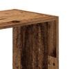 Bookshelf Reclaimed Wood Look 102x32x102 cm Engineered Wood
