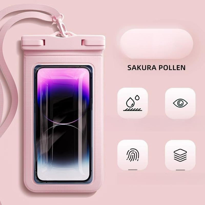 

1 шт. С высококачественной водонепроницаемой сумкой Pink-1pc разноцветный