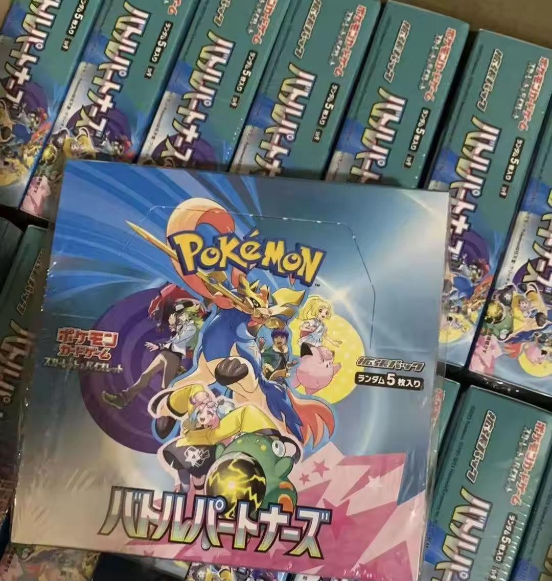 Pokemoned TCG Japanese Version SV9 Battle Partners Booster Box Trading Card Board Game