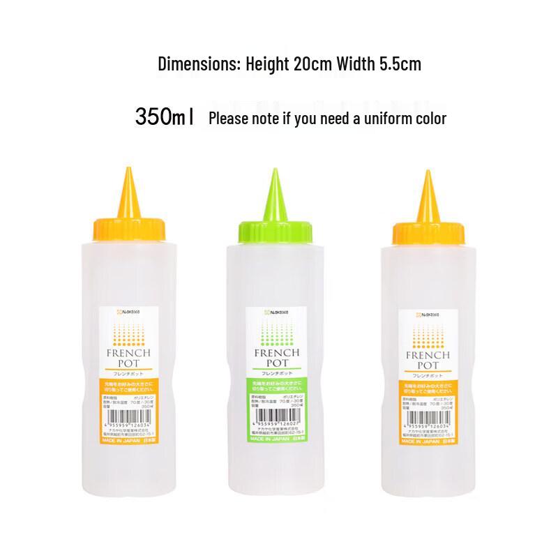 Qiwei Plastic Squeeze Sauce Bottle with Pointed Tip