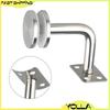 Stainless Steel Handrail Bracket Heavy Duty Rust Resistant Coating Easy to Mount for Home DIY Stair Railing Project
