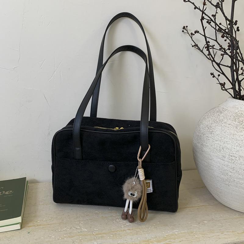 Retro Tasche Damen große Kapazität neu Herbst und Winter lässige Schulter Achseltasche Pendler Kissen Tasche