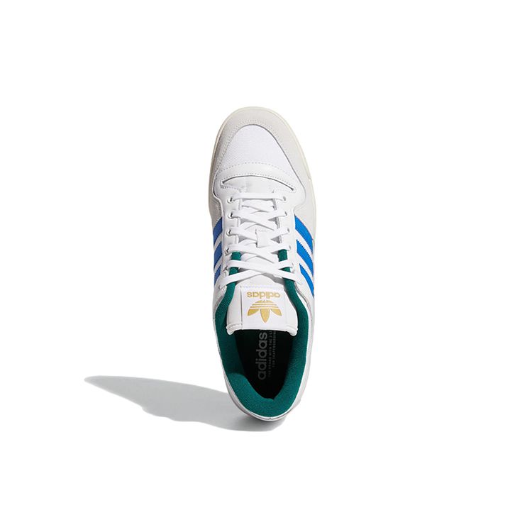 adidas Sneaker Unisex Forum Low ADV Bianco Uccello Azzurro Bianco Nuvola Verde Collegiale HP2345