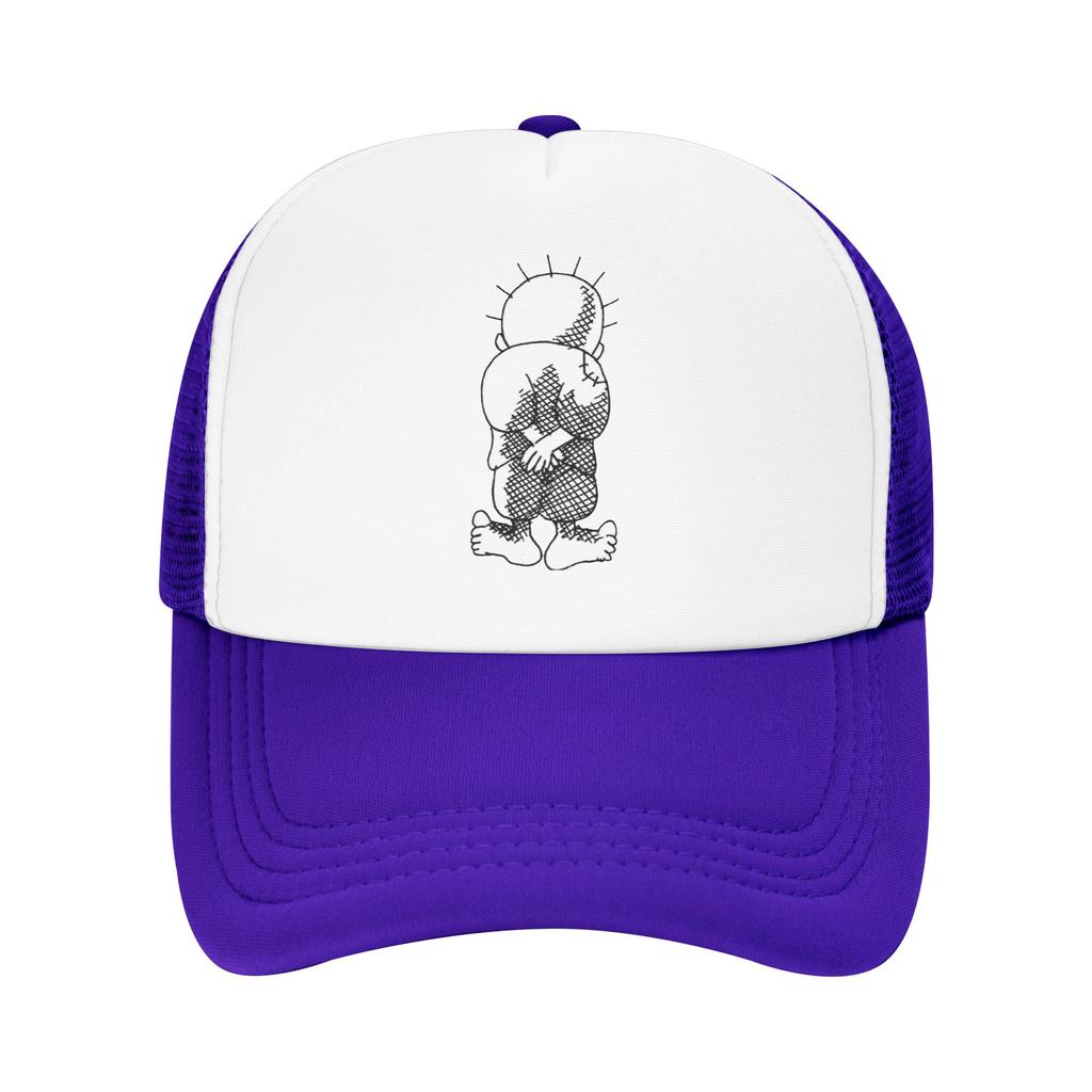 Hanthala From Palestine Palestinian People Mesh Baseball Cap Sport Trucker Worker Cap Dad Hat Breathable Summer Trucker Cap