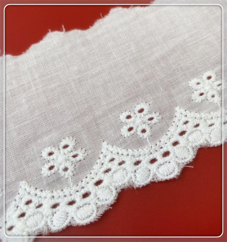 Cotton Lace Trim for DIY Crafts and Home Decor