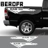 Stickers For Dodge Ram 1500 Hemi Rebel Truck Back Door Side Graphics Stripes Styling Decal Vinyl Cover Auto DIY Accessories