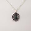 Natural Labradorite Gemstone 925 Sterling Silver Customize Pendant 1.6" Designer Necklace For Wedding VPP-3-24