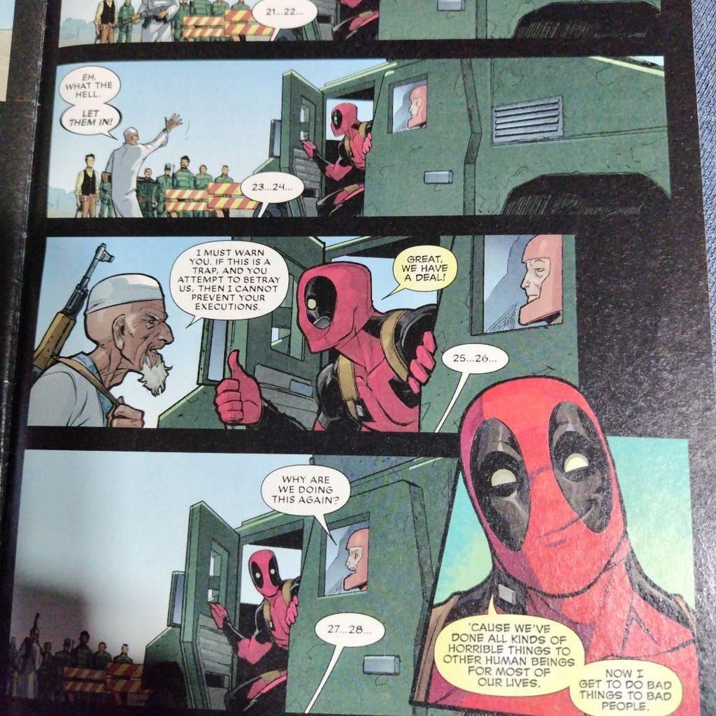 [USED] American Comics Marvel Deadpool