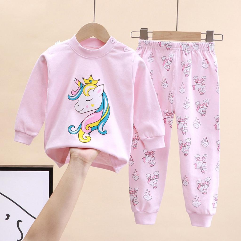 Children's Underwear Set Made of Pure Cotton for Boys' Autumn Wear, Women's Clothing for Autumn Wear, Autumn Pants for Home Wear, Children's Clothing