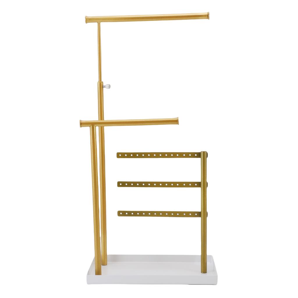 Jewelry Display Stand Nordic Style Iron Art Multifunctional Jewelry Storage Tray for Necklaces Bracelets Earrings