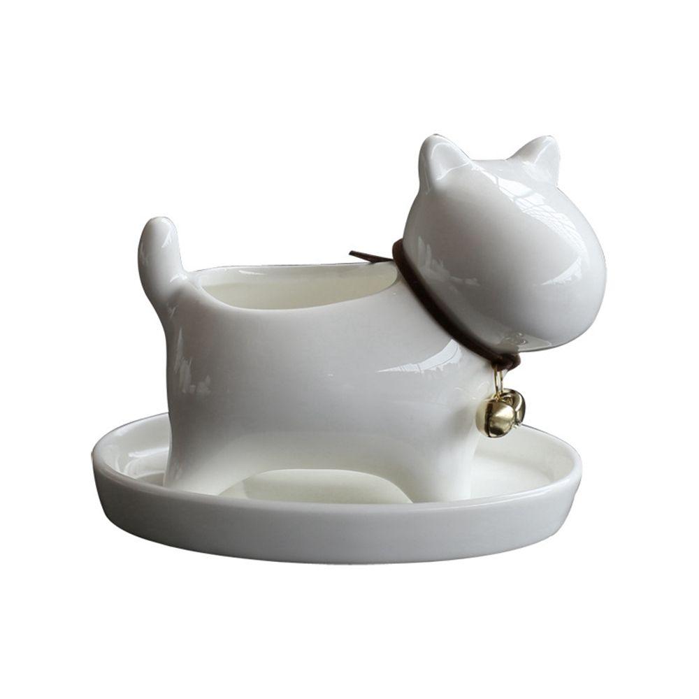 

Creative Cat Ornaments Desk Elephant Shaped Home Decor Plant Pot Succulents Pot Flower Pots Dog
