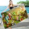 P-Pikmin Game Microfiber Beach Towel Absorbent Quick Dry Soft Yoga Swimming Resort Mountain Climbing Towel